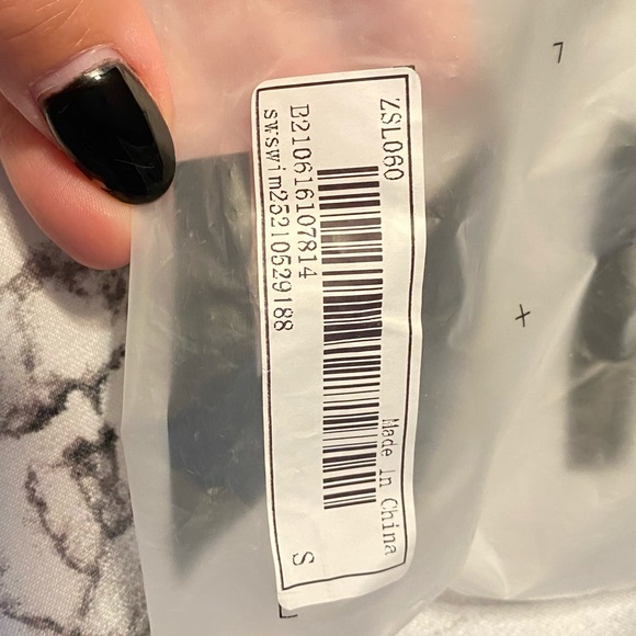 SHEIN Yellow two piece string bikini size S - Picture 4 of 5